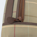 Burberrys Nova Check Shoulder Bag Canvas Brown Gold Auth BA11547-11