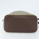 Burberrys Nova Check Shoulder Bag Canvas Brown Gold Auth BA11547-5