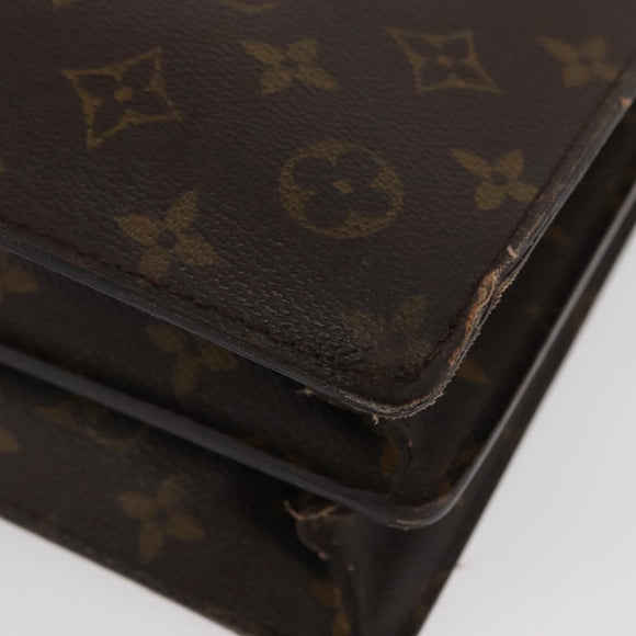 LOUIS VUITTON Monogram Serviette Conseiller Aktenkoffer M53331 LV Auth BA11548
