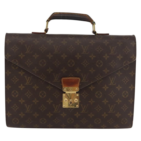 LOUIS VUITTON Monogram Serviette Conseiller Aktenkoffer M53331 LV Auth BA11548