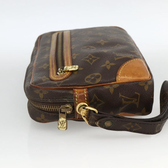 LOUIS VUITTON Monogram Marly Dragonne GM Clutch Bag M51825 LV Auth BA11549