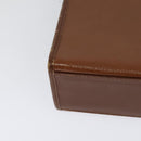 Burberrys Hand Bag Leather 2way Brown Auth BA1155-15