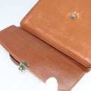 Burberrys Hand Bag Leather 2way Brown Auth BA1155-11