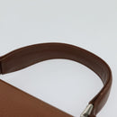 Burberrys Hand Bag Leather 2way Brown Auth BA1155-8