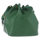 LOUIS VUITTON Epi Petit Noe Shoulder Bag Green M44104 LV Auth BA11550-1
