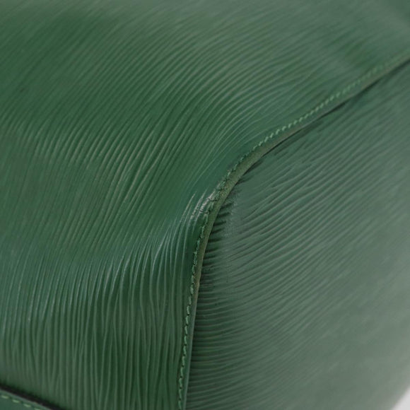 LOUIS VUITTON Epi Petit Noe Shoulder Bag Green M44104 LV Auth BA11550