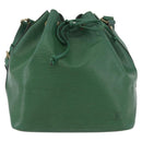 LOUIS VUITTON Epi Petit Noe Shoulder Bag Green M44104 LV Auth BA11550-13