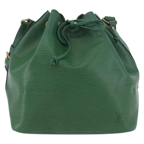 LOUIS VUITTON Epi Petit Noe Shoulder Bag Green M44104 LV Auth BA11550