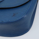 LOUIS VUITTON Epi Saint Cloud GM Shoulder Bag Toledo Blue M52195 LV Auth BA11551-14