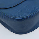 LOUIS VUITTON Epi Saint Cloud GM Shoulder Bag Toledo Blue M52195 LV Auth BA11551-15