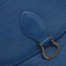 LOUIS VUITTON Epi Saint Cloud GM Shoulder Bag Toledo Blue M52195 LV Auth BA11551-18