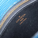 LOUIS VUITTON Epi Saint Cloud GM Shoulder Bag Toledo Blue M52195 LV Auth BA11551-21