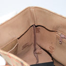 Burberrys Nova Check Hand Bag Canvas Brown Gold Auth BA11552-19