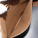 Burberrys Nova Check Hand Bag Canvas Brown Gold Auth BA11552-20