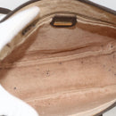 GUCCI GG Supreme Web Sherry Line Bag PVC Beige Gold 001 115 0918 Auth BA11553-11