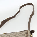 GUCCI GG Supreme Web Sherry Line Bag PVC Beige Gold 001 115 0918 Auth BA11553-8