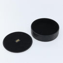 Gianni Versace Accessory Case Leather Black Auth BA11560A-13