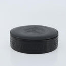 Gianni Versace Accessory Case Leather Black Auth BA11560A-4