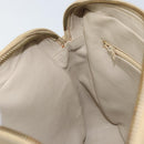 CHANEL Shoulder Bag Lamb Skin Beige Gold CC Auth BA11562A-20