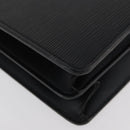 LOUIS VUITTON Epi Serviette Conseiller Business Bag Black M54422 LV Auth BA11563-9