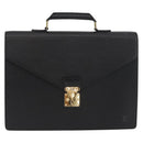 LOUIS VUITTON Epi Serviette Conseiller Business Bag Black M54422 LV Auth BA11563-13