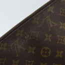 LOUIS VUITTON Monogram Posh Documents Clutch Bag M53456 LV Auth BA11566-7