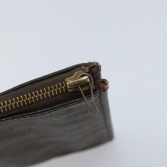 LOUIS VUITTON Monogram Posh Documents Clutch Bag M53456 LV Auth BA11566
