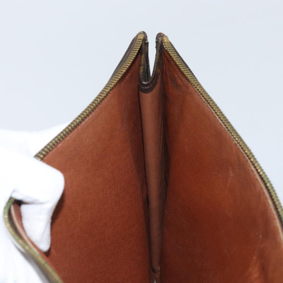 LOUIS VUITTON Monogram Posh Documents Clutch Bag M53456 LV Auth BA11566