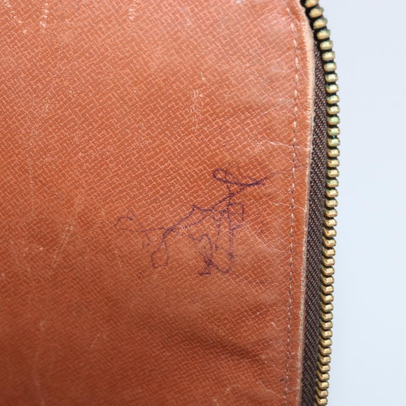 LOUIS VUITTON Monogram Posh Documents Clutch Bag M53456 LV Auth BA11566