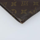 LOUIS VUITTON Monogram Posh Documents Clutch Bag M53456 LV Auth BA11566-15