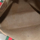 GUCCI GG Supreme Web Sherry Line Tote Bag PVC Beige Red 39 02 0031 Auth BA11570-16
