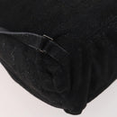 Stella MacCartney Falabella Backpack Suede Black Silver Auth BA11573-15