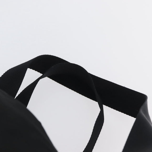 PRADA Backpack Nylon Black Silver Auth BA11574