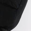 PRADA Backpack Nylon Black Silver Auth BA11574-16