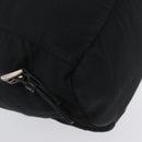 PRADA Backpack Nylon Black Silver Auth BA11574-18