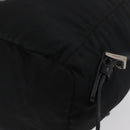 PRADA Backpack Nylon Black Silver Auth BA11574-9