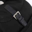 PRADA Backpack Nylon Black Silver Auth BA11574-10