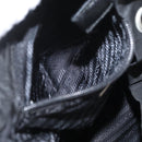 PRADA Backpack Nylon Black Silver Auth BA11574-25