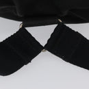 PRADA Backpack Nylon Black Silver Auth BA11574-7