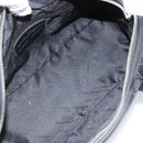 Salvatore Ferragamo Hand Bag Canvas Black Silver Auth BA11576-11