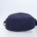 PRADA Shoulder Bag Nylon Navy Silver Auth BA11578-5