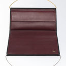 CARTIER Hand Long Wallet Leather Black Auth BA1158-9