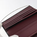 CARTIER Hand Long Wallet Leather Black Auth BA1158-10