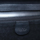 GUCCI Shoulder Bag Leather Black Gold 004 115 3410 Auth BA11580-17