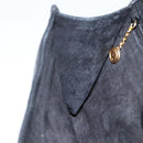 GUCCI Shoulder Bag Leather Black Gold 004 115 3410 Auth BA11580-19