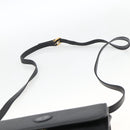 GUCCI Shoulder Bag Leather Black Gold 004 115 3410 Auth BA11580-8