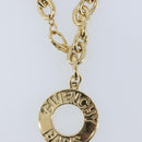 GIVENCHY Key Holder metal Gold Tone Auth BA11586-10