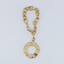 GIVENCHY Key Holder metal Gold Tone Auth BA11586-7