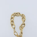 GIVENCHY Key Holder metal Gold Tone Auth BA11586-8