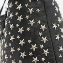 Jimmy Choo Tote Bag Leather Black Silver Auth BA11590-6